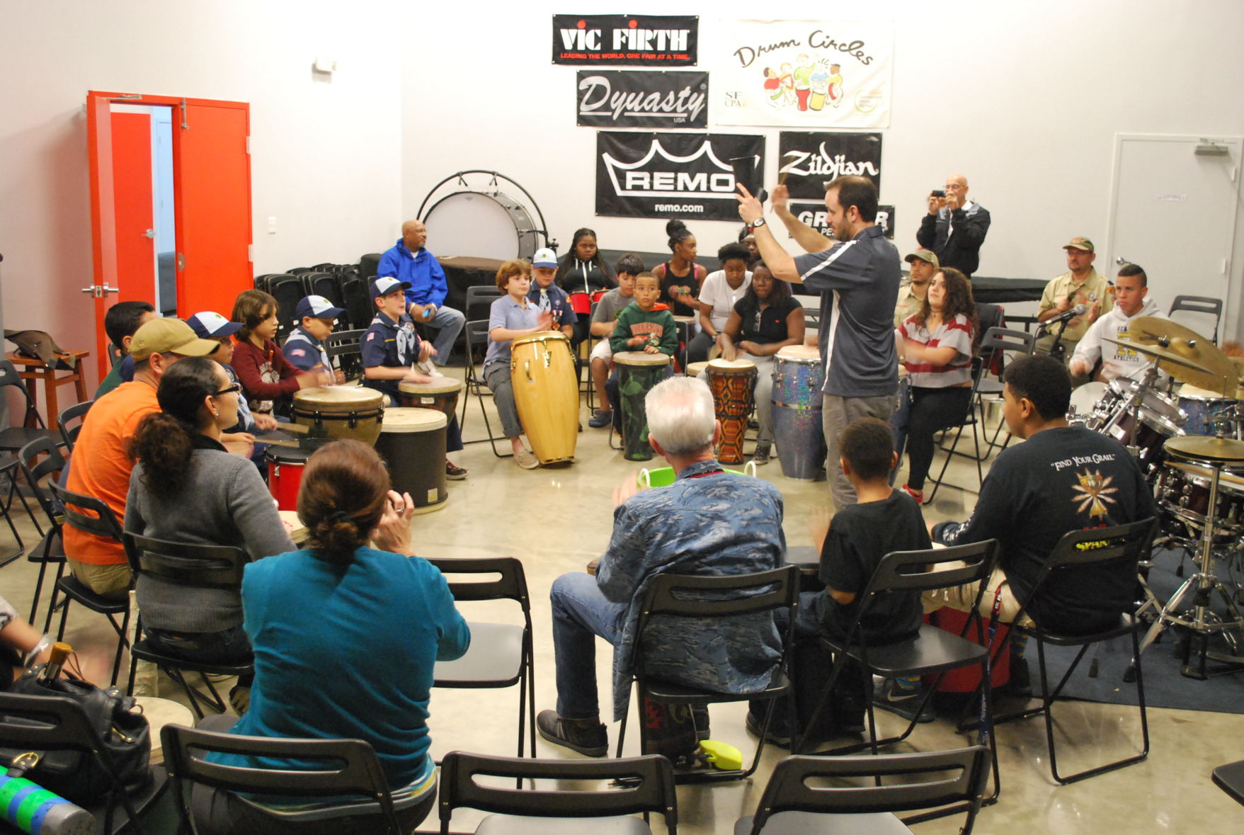 Friday Night Drum Jam at the South Florida Center for Percussive Arts
